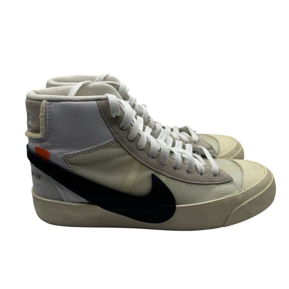 Nike Blazer Mid Off-White “The Ten” AA3832-100 Men 7.5 / Women 9 - Picture 2 of 13
